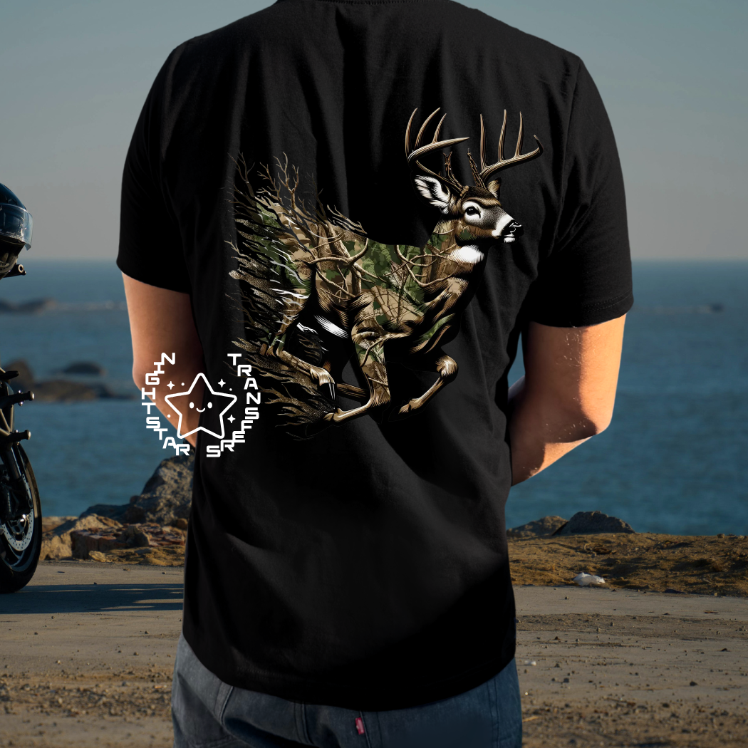 Deer hunting camo Transfer, Ready to Press